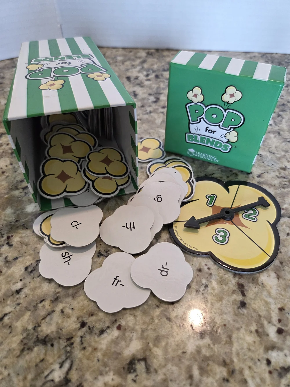 Learning Resources Pop for Blends Game Ages 6+ Grades 1+ Reading Homeschool